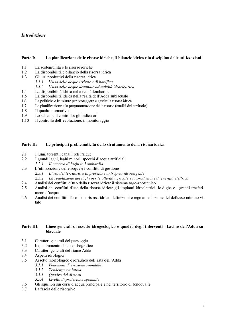 Schema per bilancio