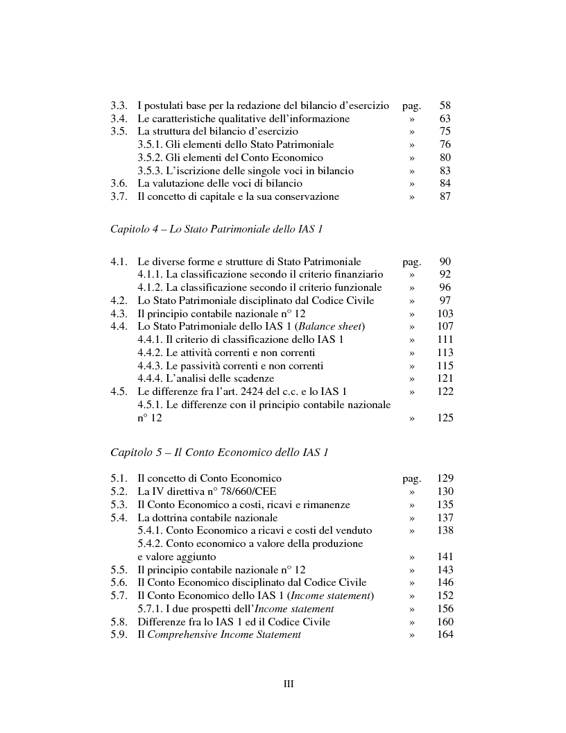 Schema di bilancio nel codice civile