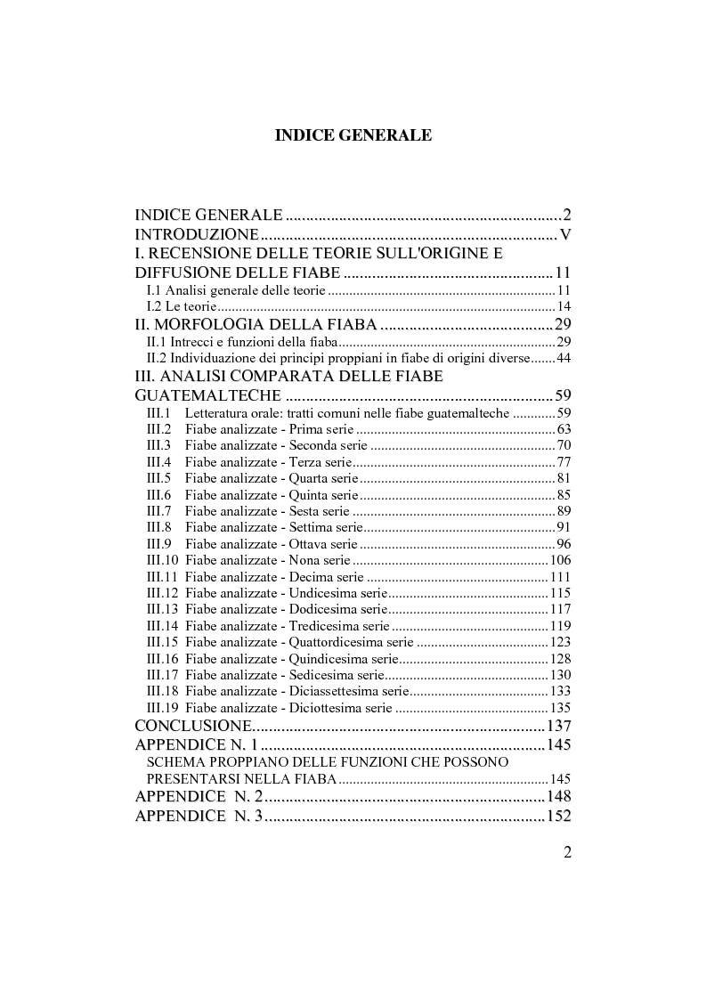 Schema analisi di una fiaba