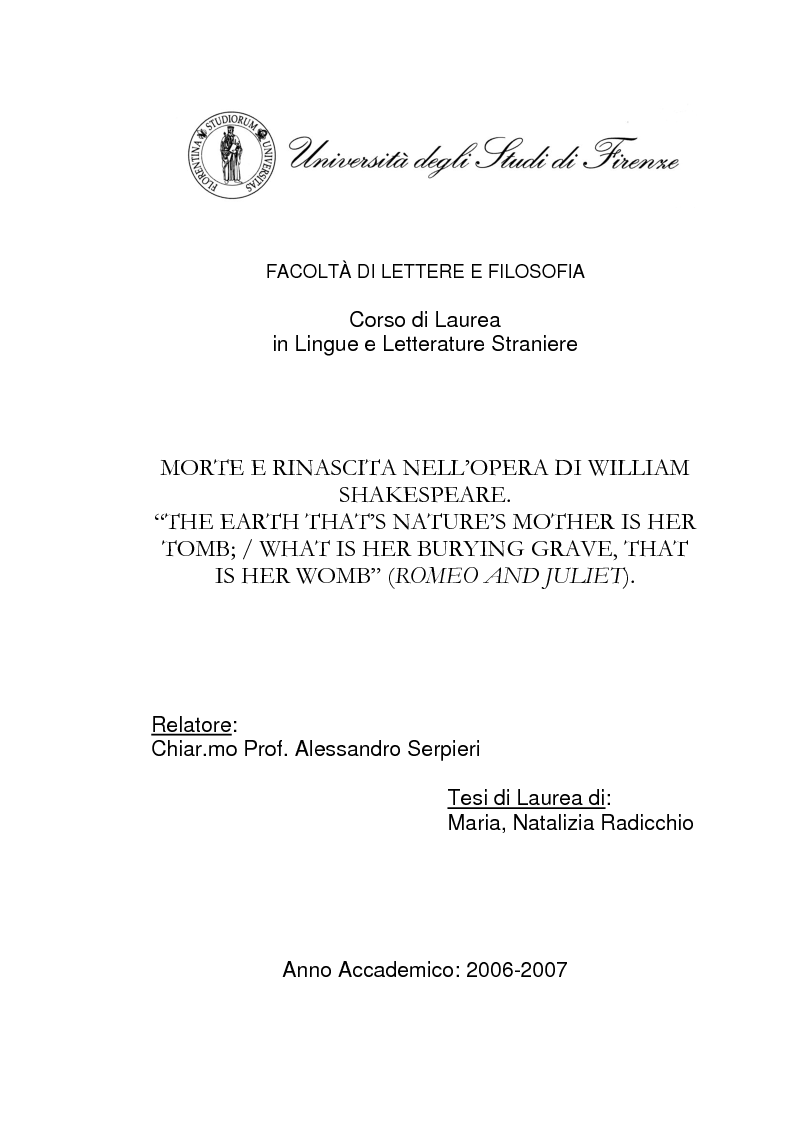 Laurea In Lingue E Letterature Straniere