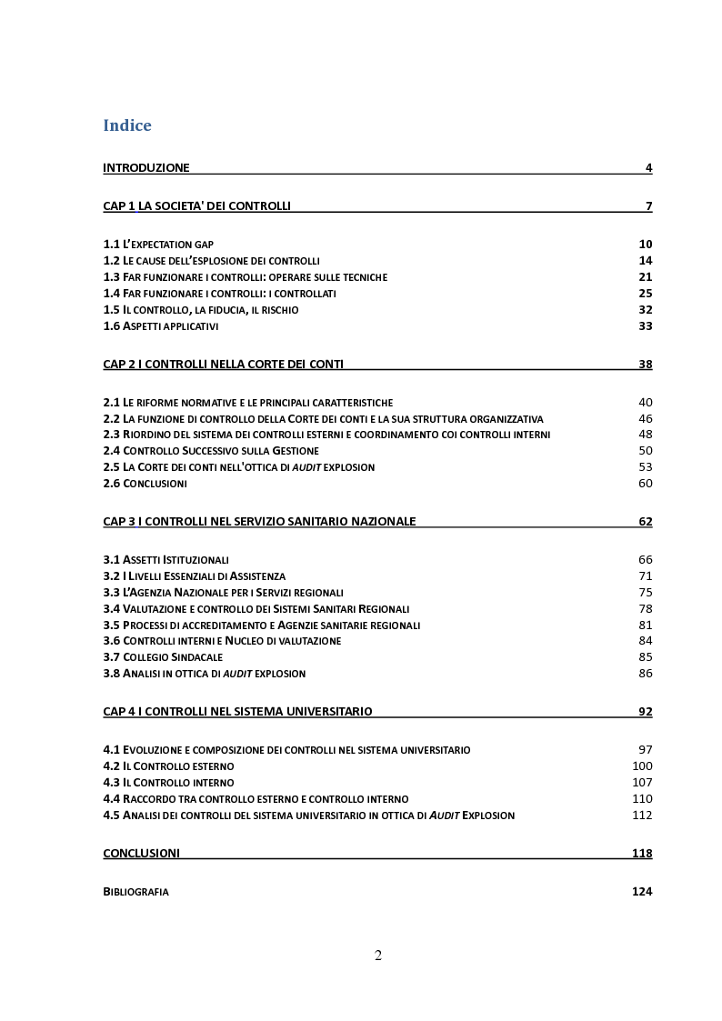 Schema del sistema universitario in italia