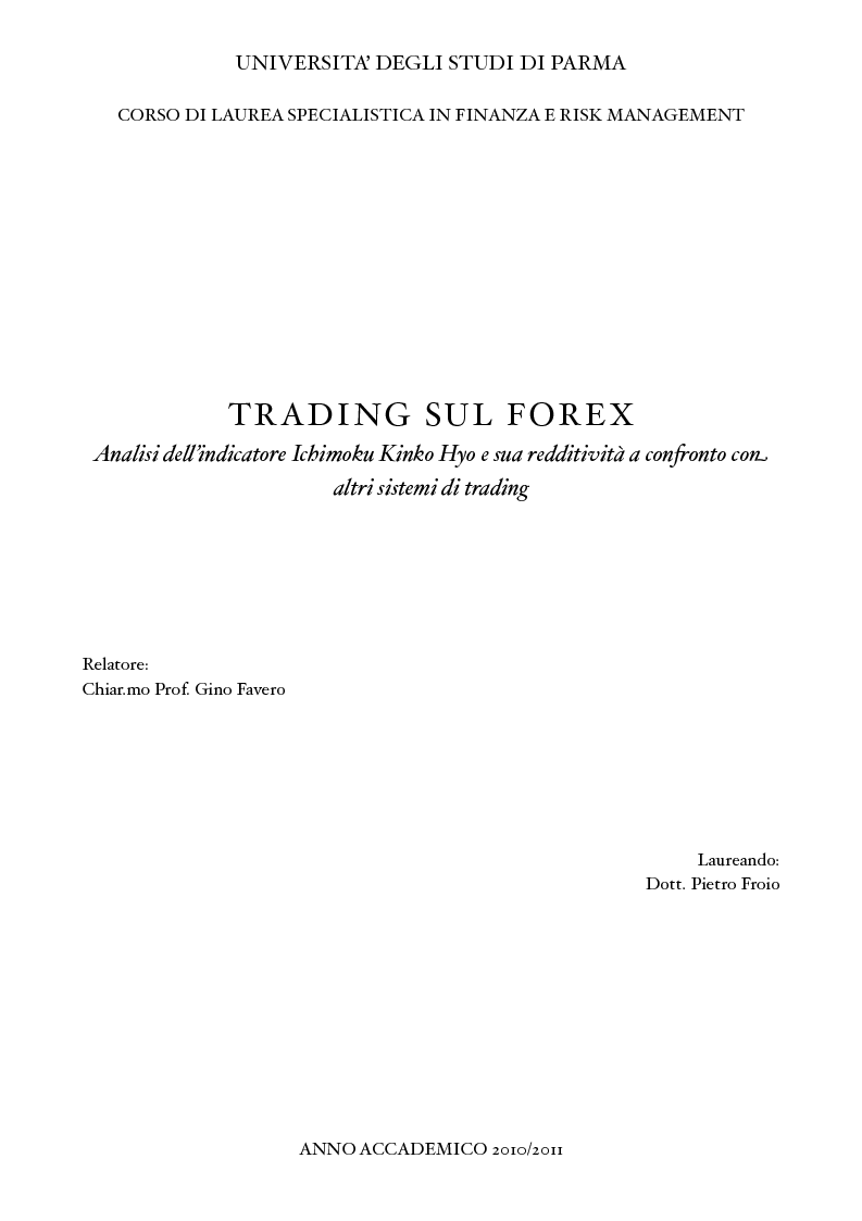 Trading forex with ichimoku kinko hyo pdf