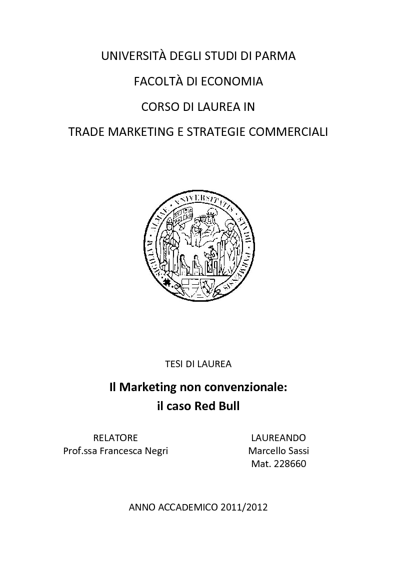 Universita Degli Studi Di Parma Economia