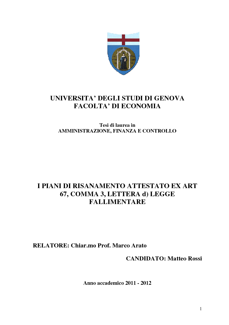 Laurea In Teologia Piano Di Studi