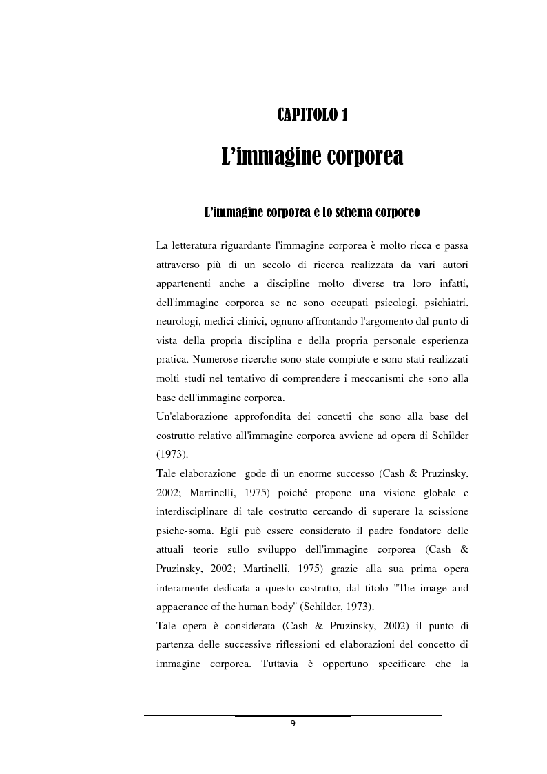 Schema corporeo di schilder