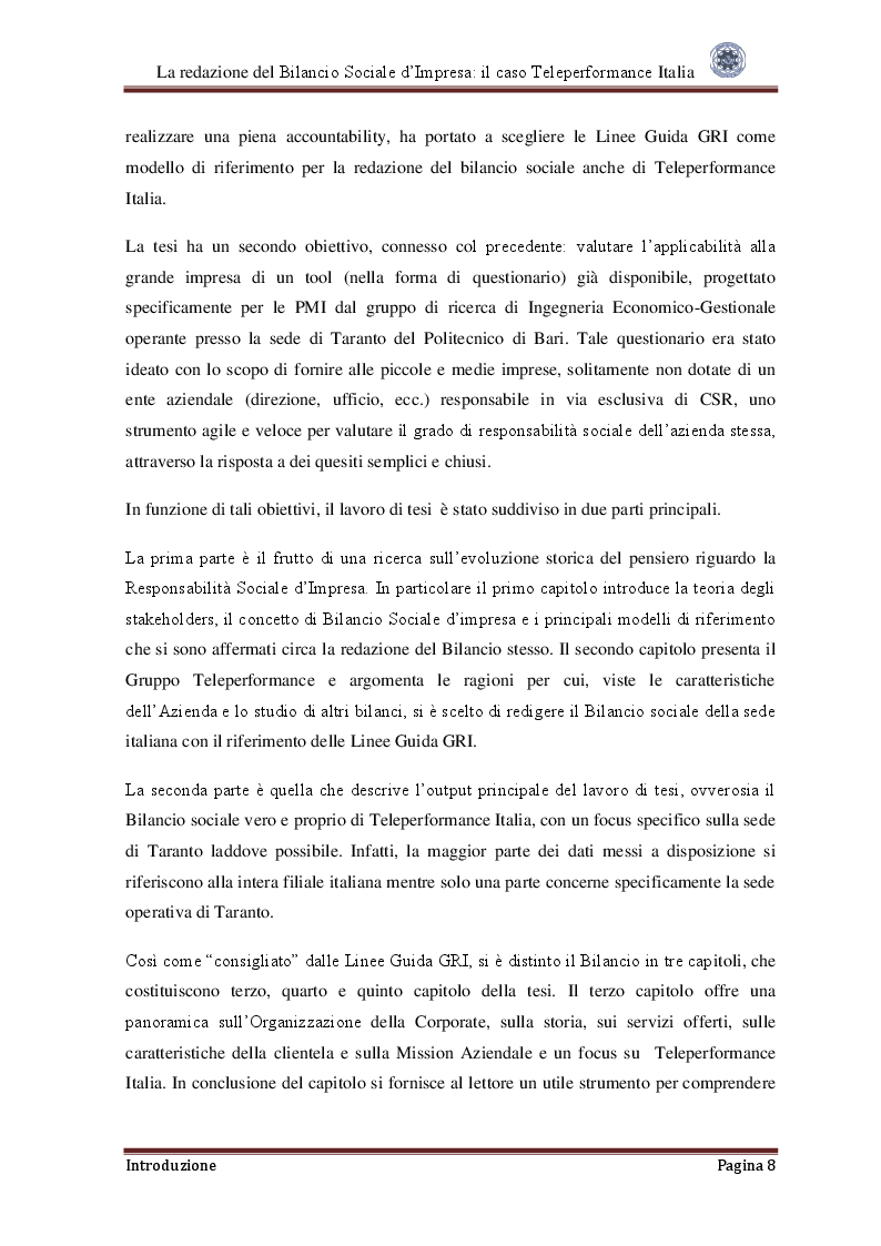 Modello gri bilancio sociale