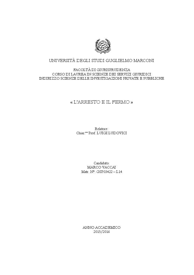 Master Dopo Scienze Dei Servizi Giuridici
