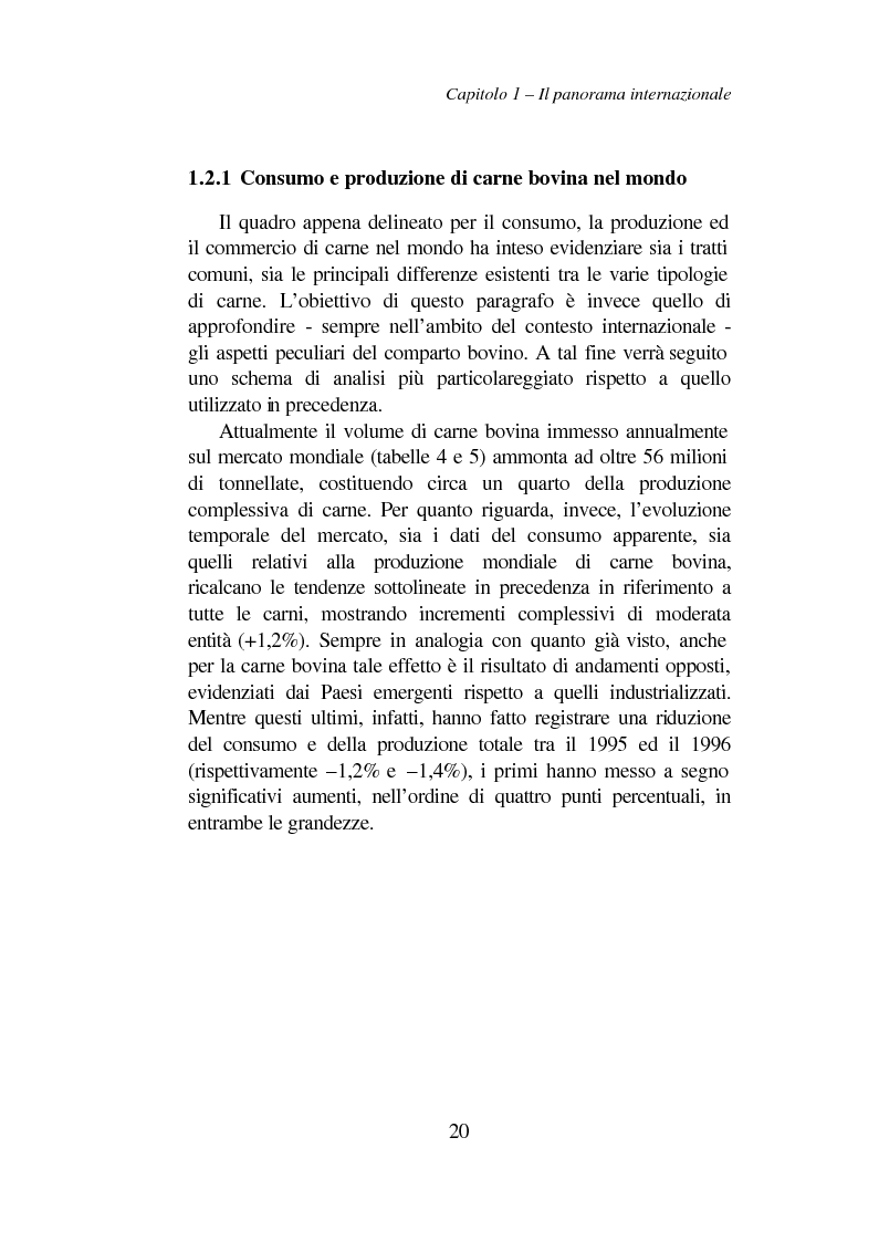 Anteprima della tesi: Il settore della carne bovina in Europa e in Italia: i risultati di un'indagine campionaria sull'industria italiana di macellazione, Pagina 13