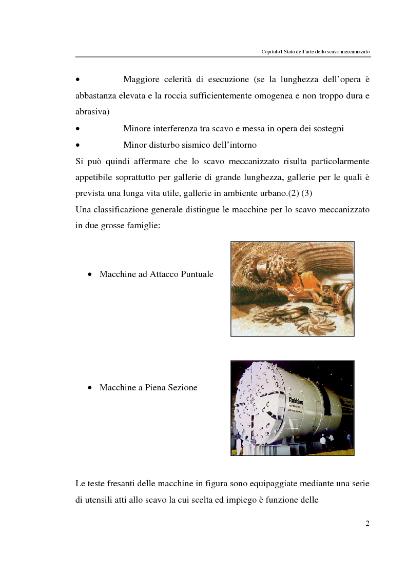 Anteprima della tesi: Progressi nello scavo meccanizzato con sinergia waterjet, Pagina 2