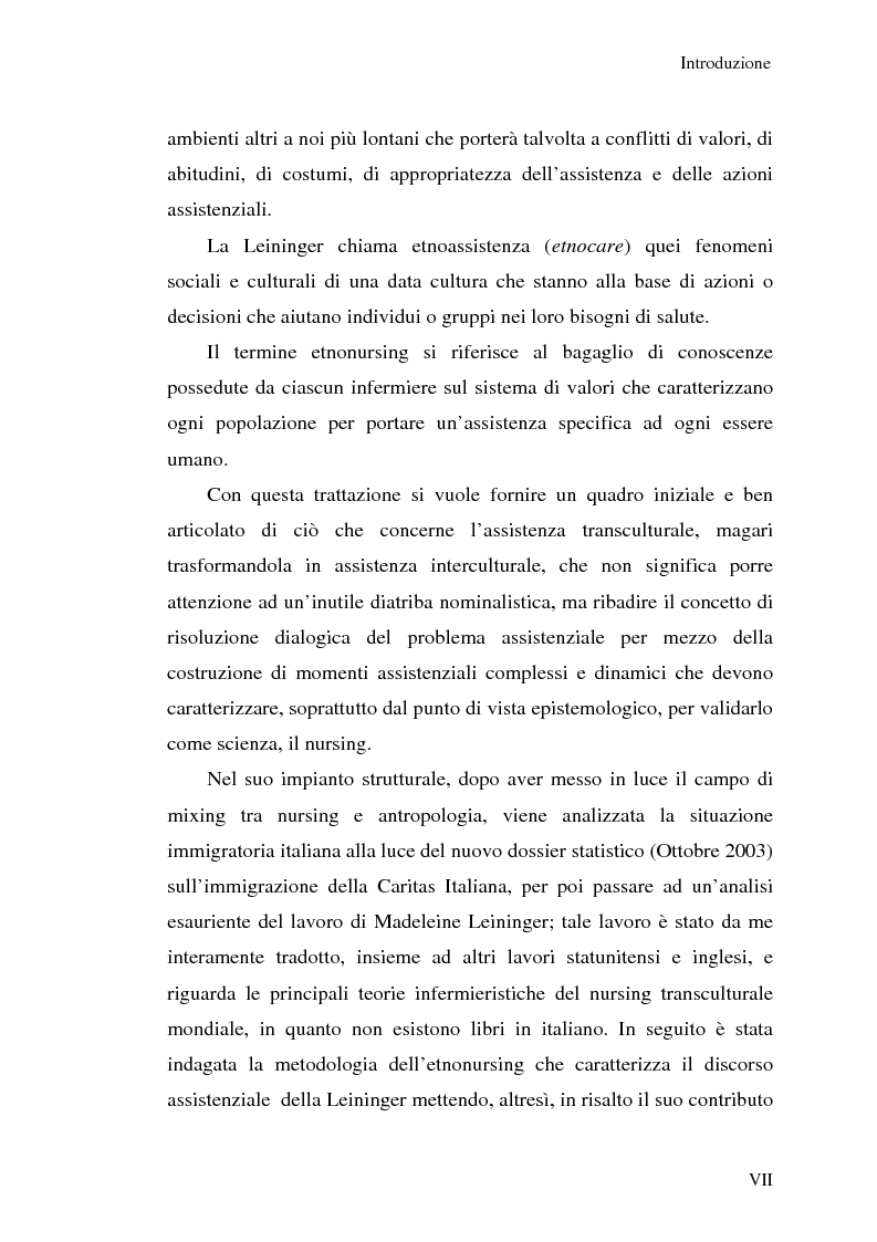 Anteprima della tesi: Madeleine Leininger e il nursing transculturale, Pagina 3