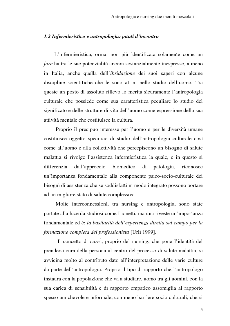 Anteprima della tesi: Madeleine Leininger e il nursing transculturale, Pagina 9