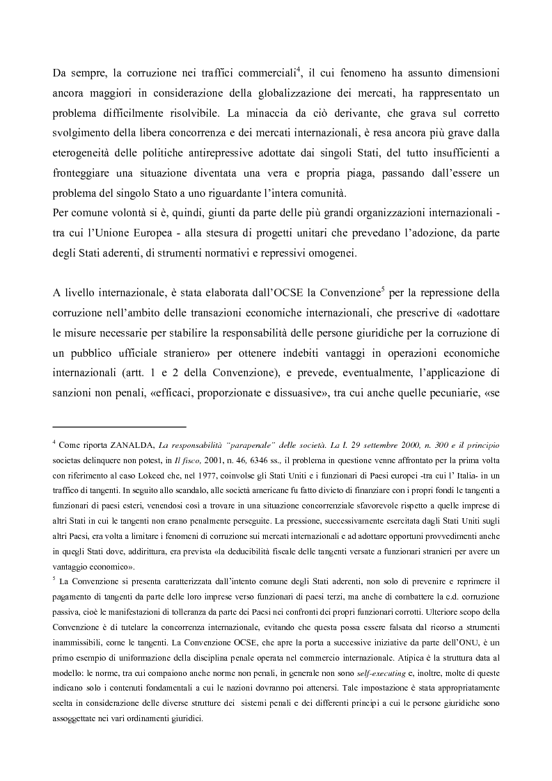 Anteprima della tesi: Il processo penale alle persone giuridiche nel d. lgs. 8 giugno 2001, n. 231, Pagina 2