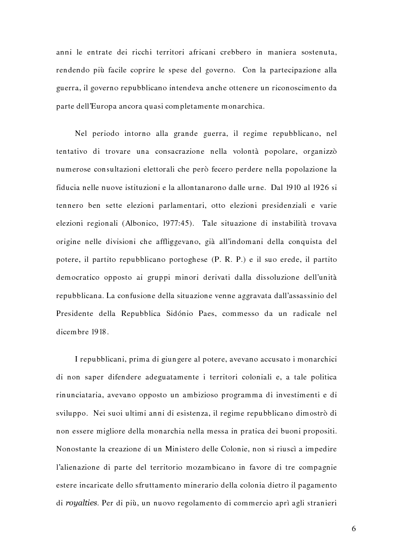 Anteprima della tesi: La politica estera del Portogallo e l'Europa, Pagina 5