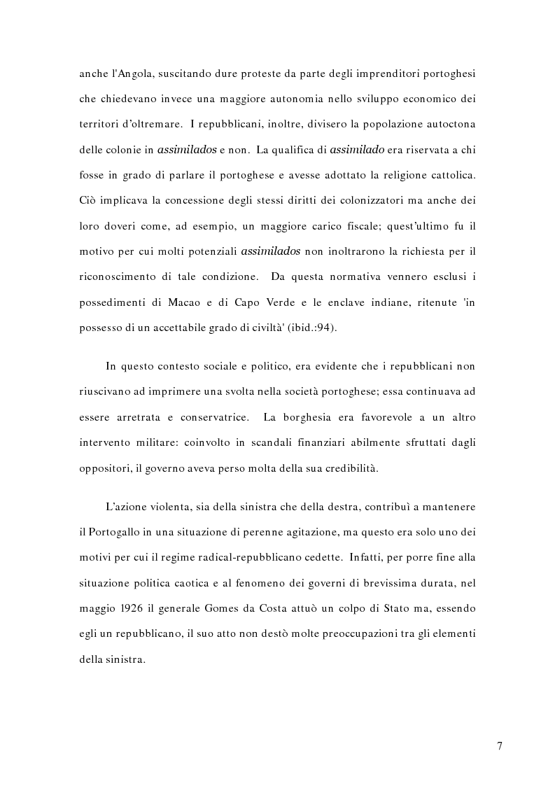 Anteprima della tesi: La politica estera del Portogallo e l'Europa, Pagina 6