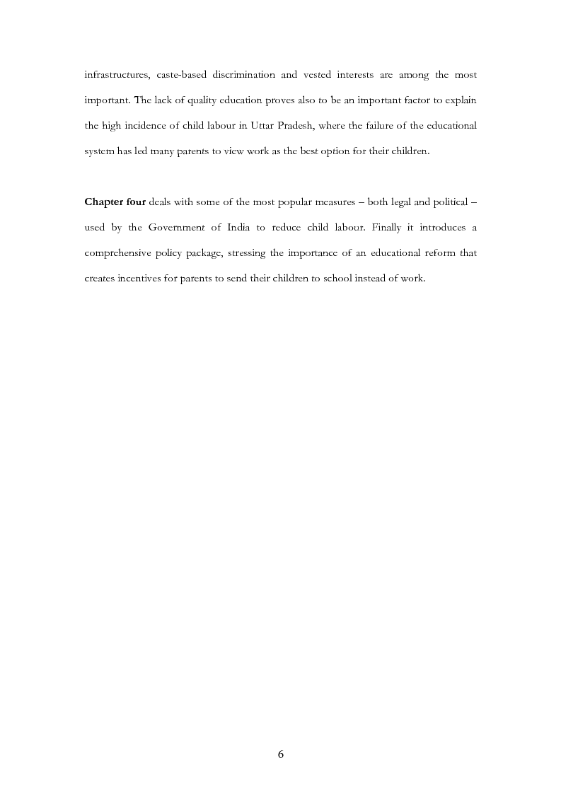 Anteprima della tesi: Why do children work? An analisys of child labour in the carpet-belt industry, Pagina 3