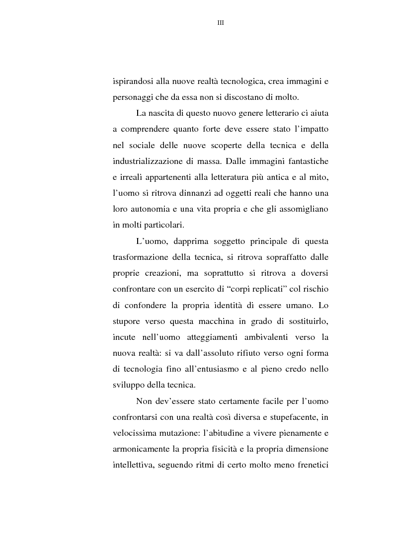 Anteprima della tesi: Il corpo tecnologico: verso un nuovo modello relazionale, Pagina 3