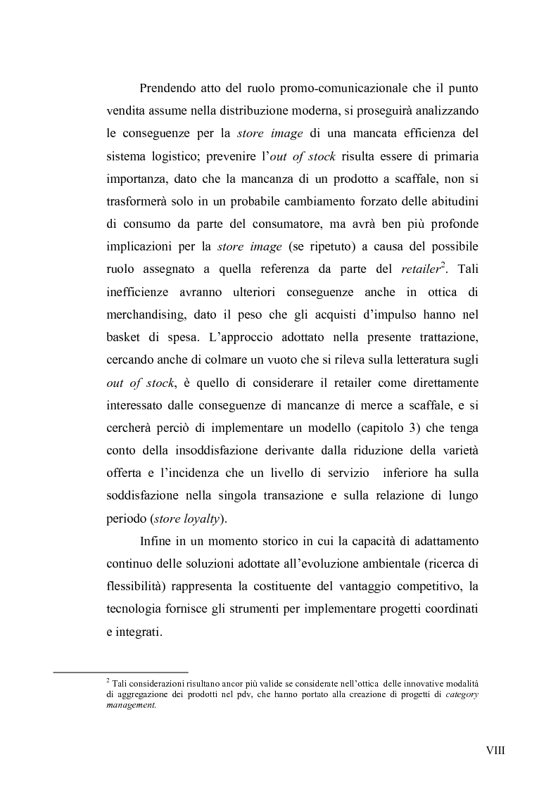 Anteprima della tesi: Evoluzione del ruolo della logistica nella distribuzione moderna, Pagina 5
