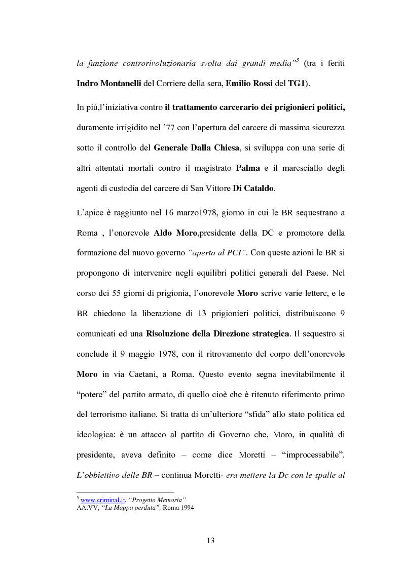 Anteprima della tesi: Un Passato che non passa: le Nuove Brigate Rosse, Pagina 10