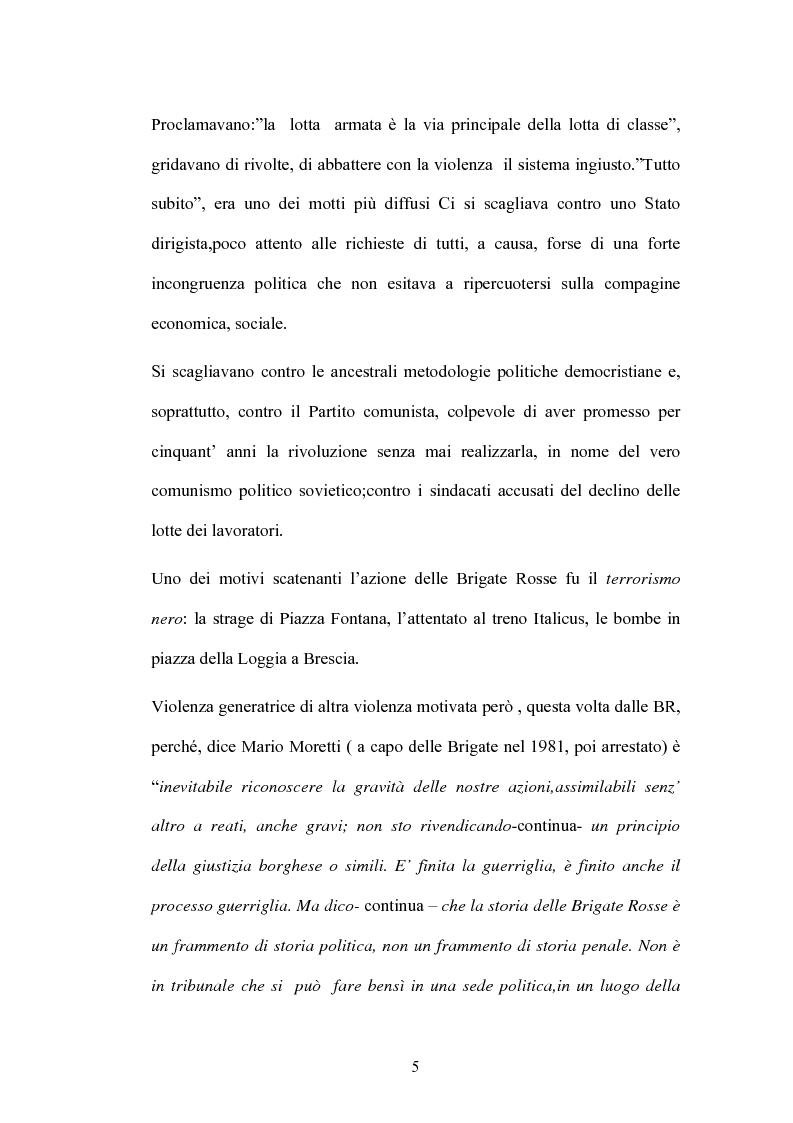 Anteprima della tesi: Un Passato che non passa: le Nuove Brigate Rosse, Pagina 2