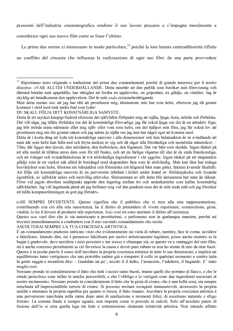 Anteprima della tesi: Influenze della modernità nel cinema di Woody Allen: l'eredità di Ingmar Bergman, Pagina 12