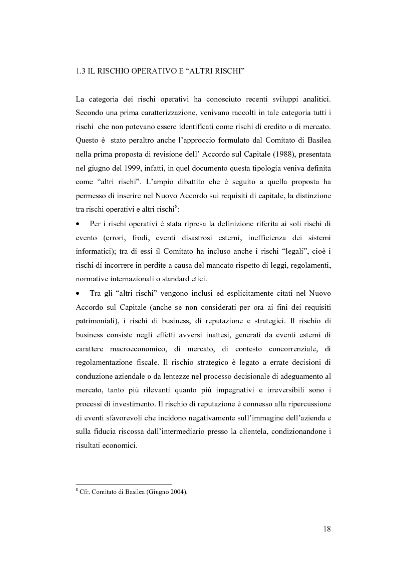 Anteprima della tesi: Ciclicità dell'economia e Rischio di Credito: una verifica empirica sul periodo 1985-2002, Pagina 13