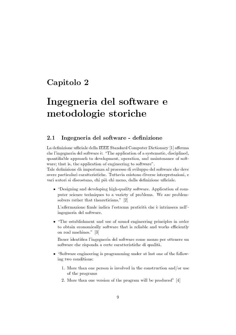 Anteprima della tesi: Da eXtreme Programming a XPTracking: la concretizzazione di valori e pratiche in una applicazione software, Pagina 3