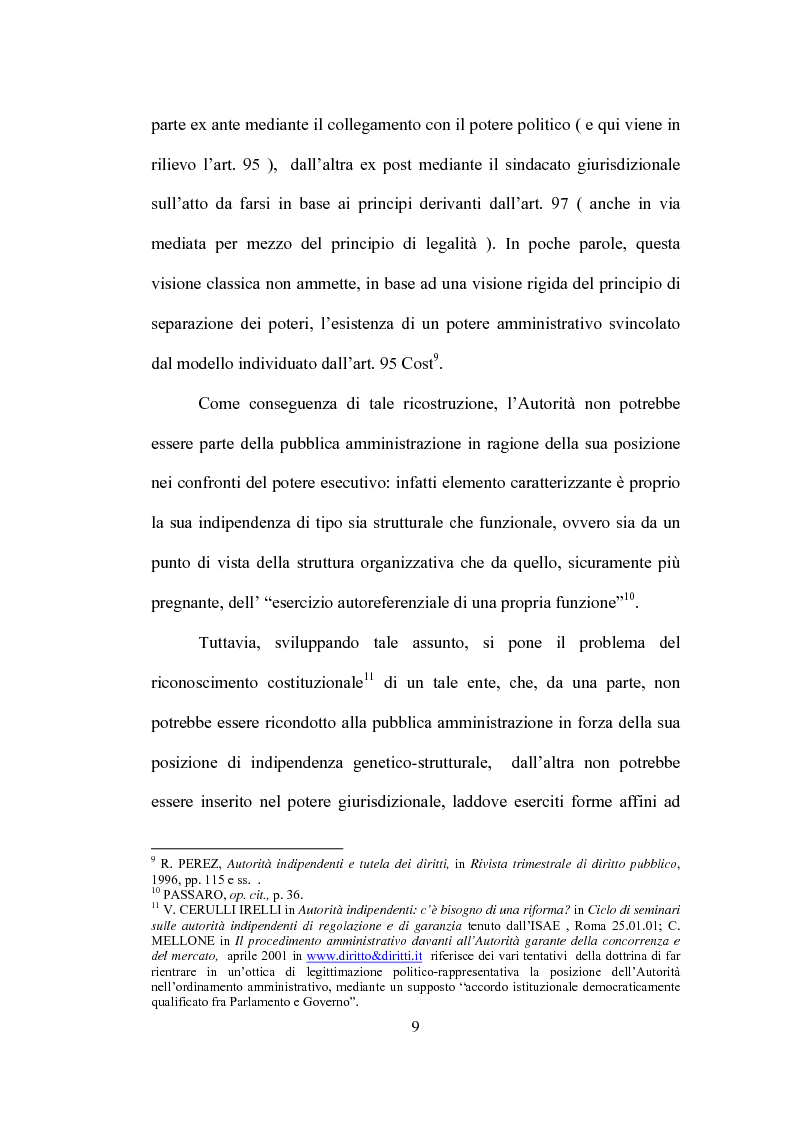 Anteprima della tesi: La partecipazione al procedimento in materia antitrust davanti all'Autorità Garante della Concorrenza e del Mercato, Pagina 6