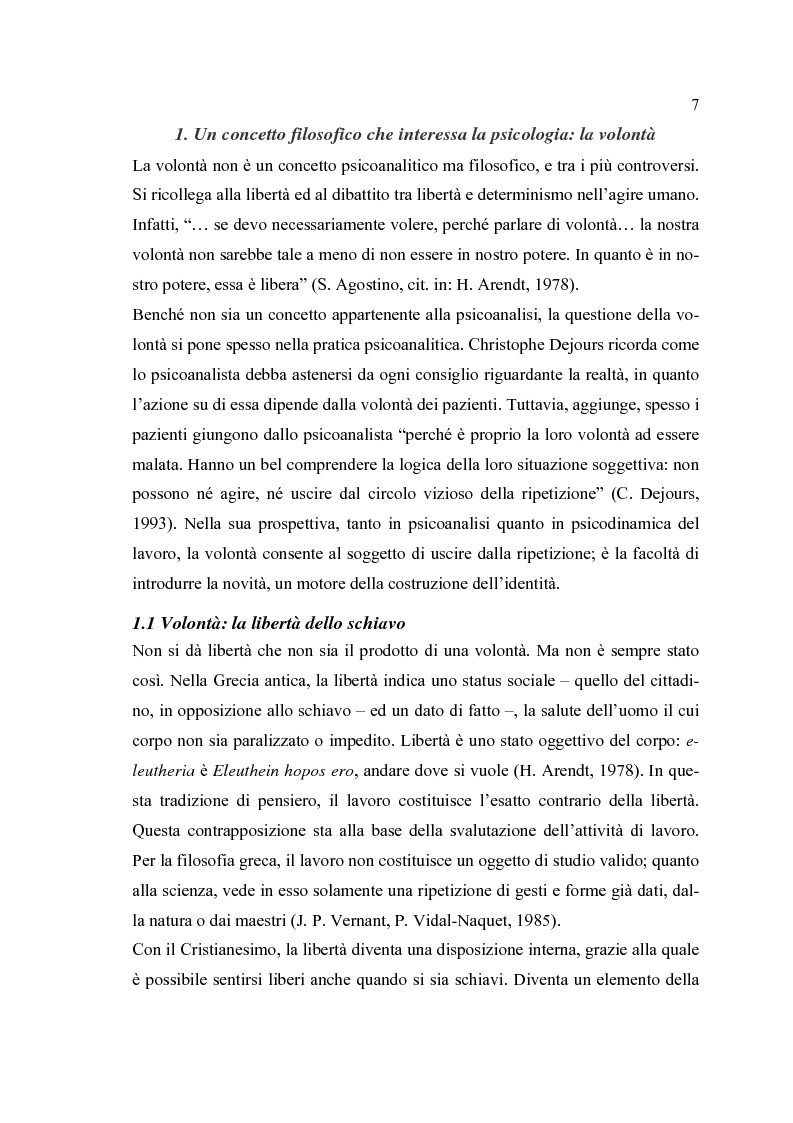 Anteprima della tesi: Analisi psicodinamica delle situazioni di lavoro: uno studio di caso presso un ospedale della provincia di Bergamo, Pagina 3