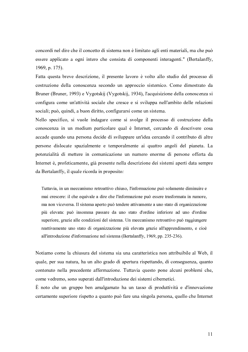 Anteprima della tesi: WOKS, un Modello per L'intelligenza Collettiva, Pagina 7