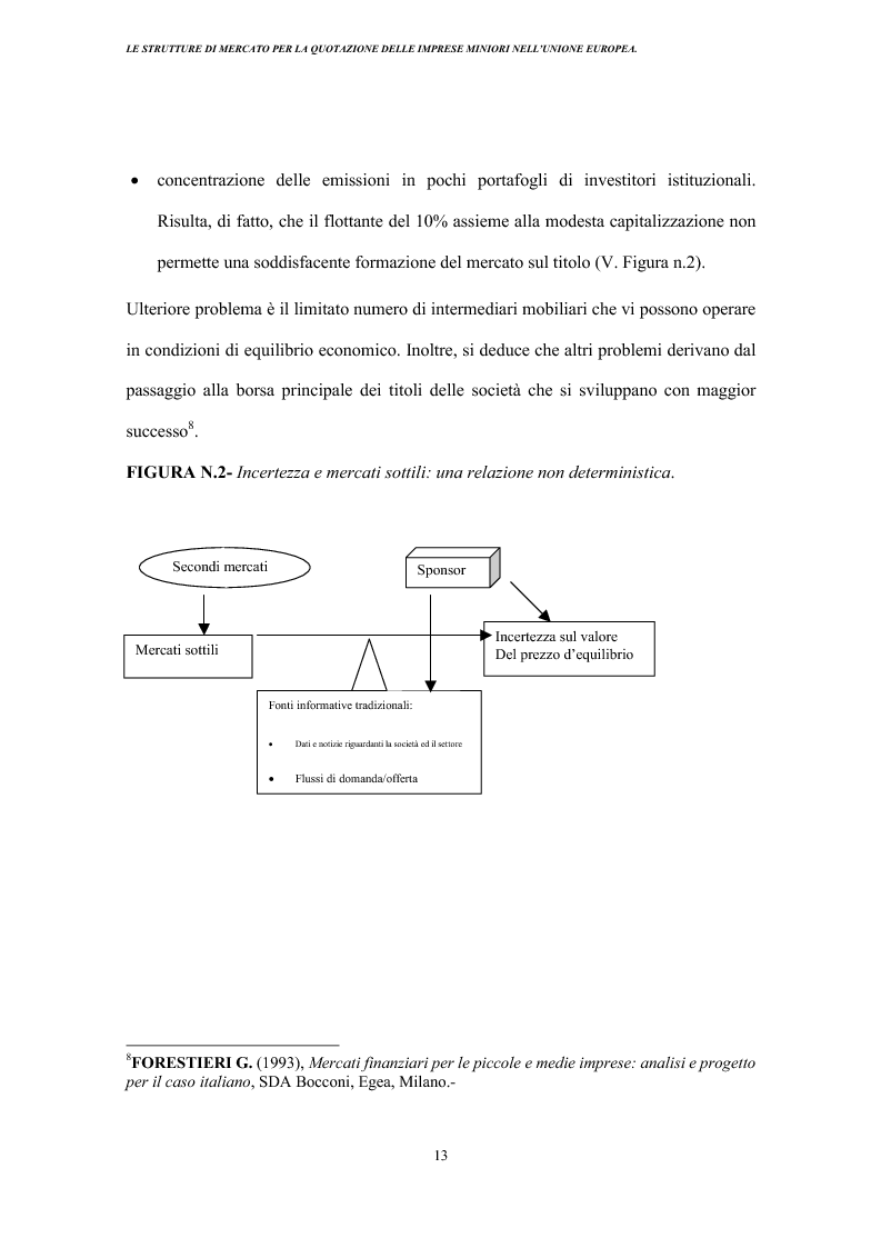 Anteprima della tesi: Strutture di mercato per la quotazione delle imprese minori nell'Unione europea, Pagina 9