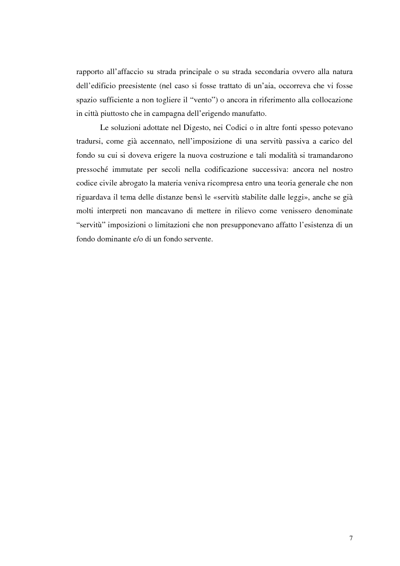 Anteprima della tesi: La distanza tra costruzioni: profili sostanziali e tutela processuale in diritto amministrativo e civile, Pagina 4