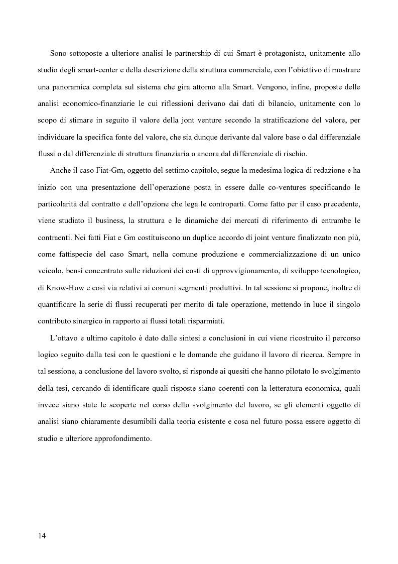 Anteprima della tesi: Le alleanze strategiche nel settore automobilistico, Pagina 8