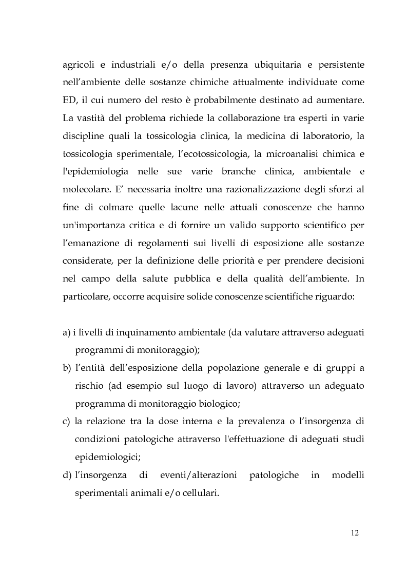 Anteprima della tesi: Endocrine Disruptors: Fertilità maschile e Metalli pesanti, Pagina 8