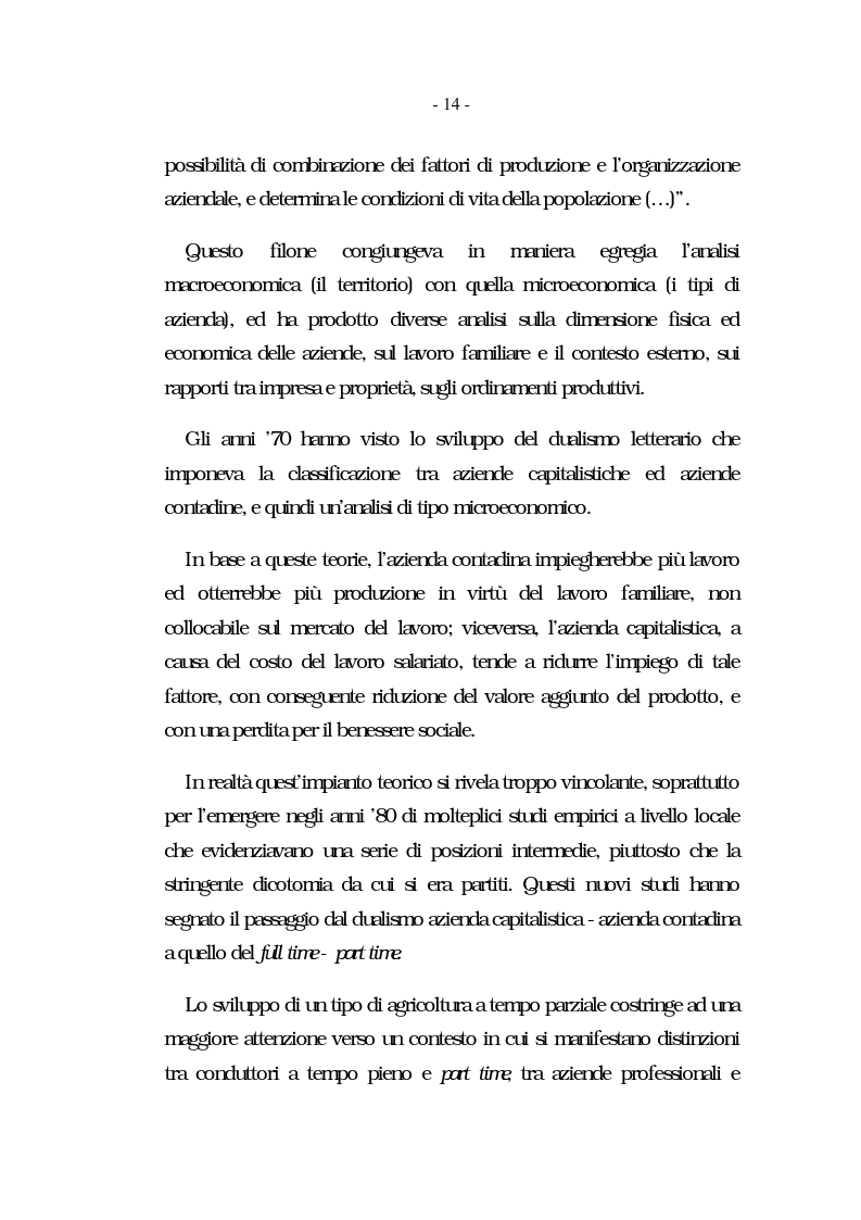Anteprima della tesi: Nati per essere agricoltori? Aspettative in cambiamento nelle famiglie agricole ennesi, Pagina 11
