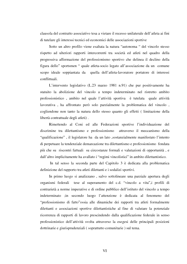 Anteprima della tesi: Il lavoro sportivo, Pagina 6