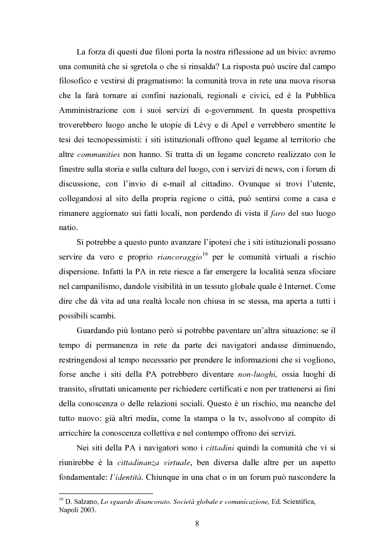 Anteprima della tesi: La società e i nuovi media: il ruolo di intermediazione della Pubblica Amministrazione in rete. Il caso Basilicata, Pagina 3