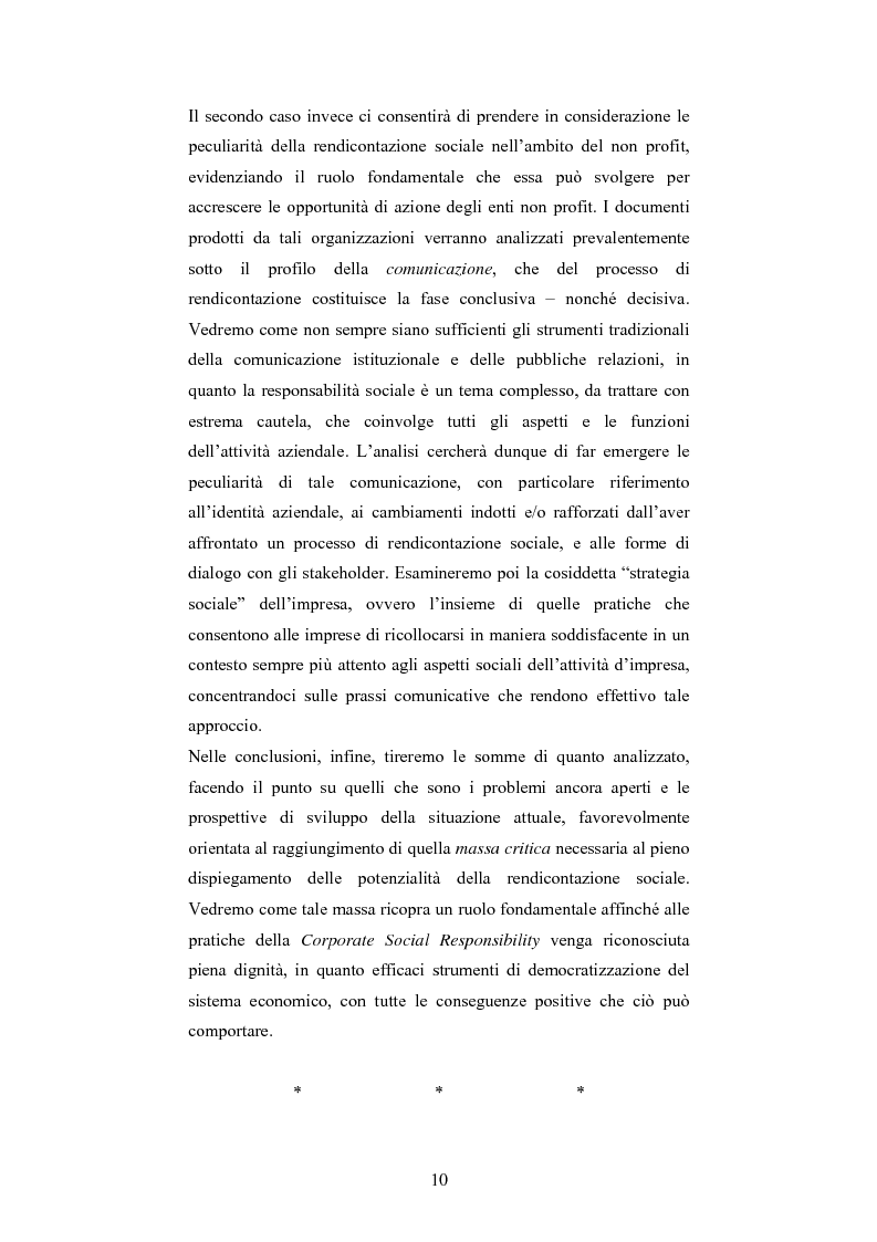 Anteprima della tesi: La responsabilità sociale d'impresa: accountability e modelli di rendicontazione, Pagina 7