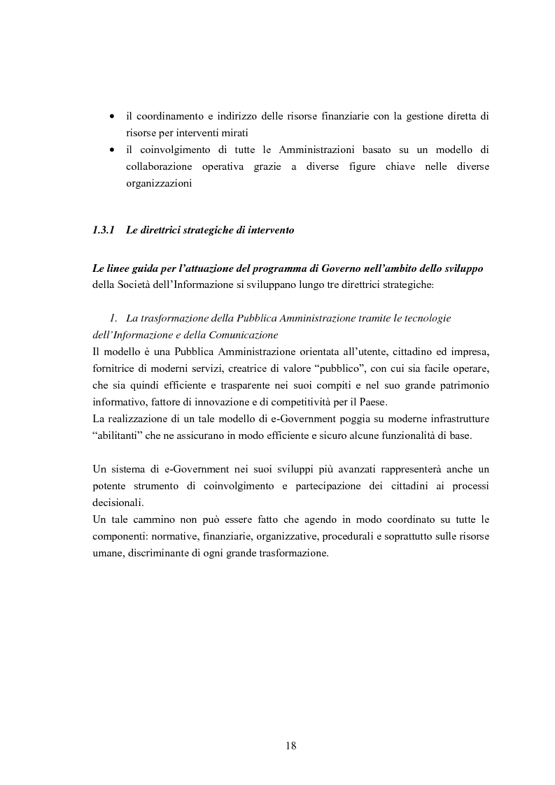 Anteprima della tesi: Un sistema di Knowledge Center per il supporto alle decisioni: un’applicazione rivolta alle Pubbliche Amministrazioni ed alle Piccole e Medie Imprese del Territorio, Pagina 15