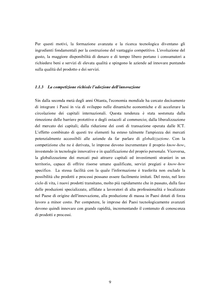 Anteprima della tesi: Un sistema di Knowledge Center per il supporto alle decisioni: un’applicazione rivolta alle Pubbliche Amministrazioni ed alle Piccole e Medie Imprese del Territorio, Pagina 6