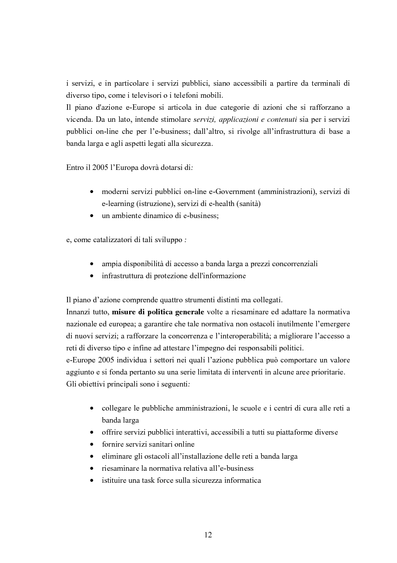 Anteprima della tesi: Un sistema di Knowledge Center per il supporto alle decisioni: un’applicazione rivolta alle Pubbliche Amministrazioni ed alle Piccole e Medie Imprese del Territorio, Pagina 9