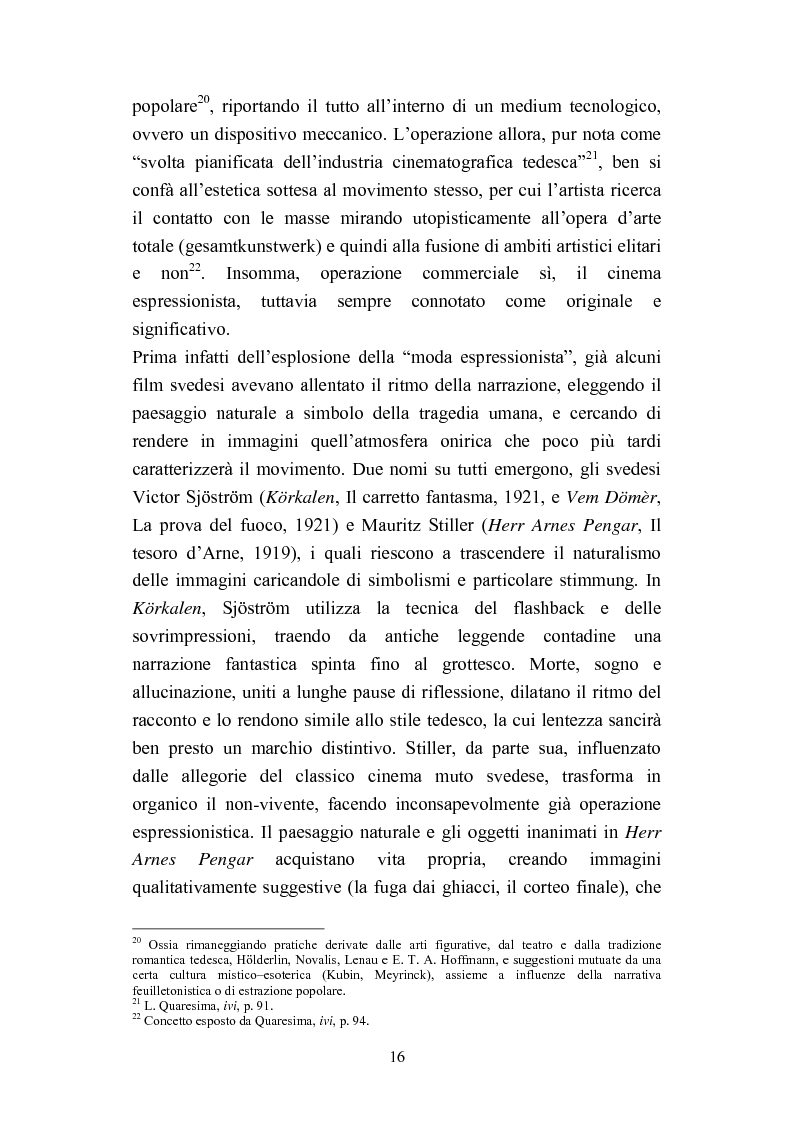 Anteprima della tesi: David Lynch e l'espressionismo postmoderno, Pagina 13