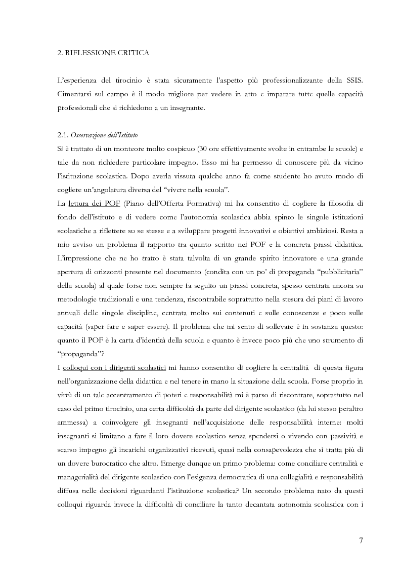 Anteprima della tesi: Proiezioni didattiche sul '900. Contemporaneità della filosofia tra Kant e Nietzsche, Pagina 4
