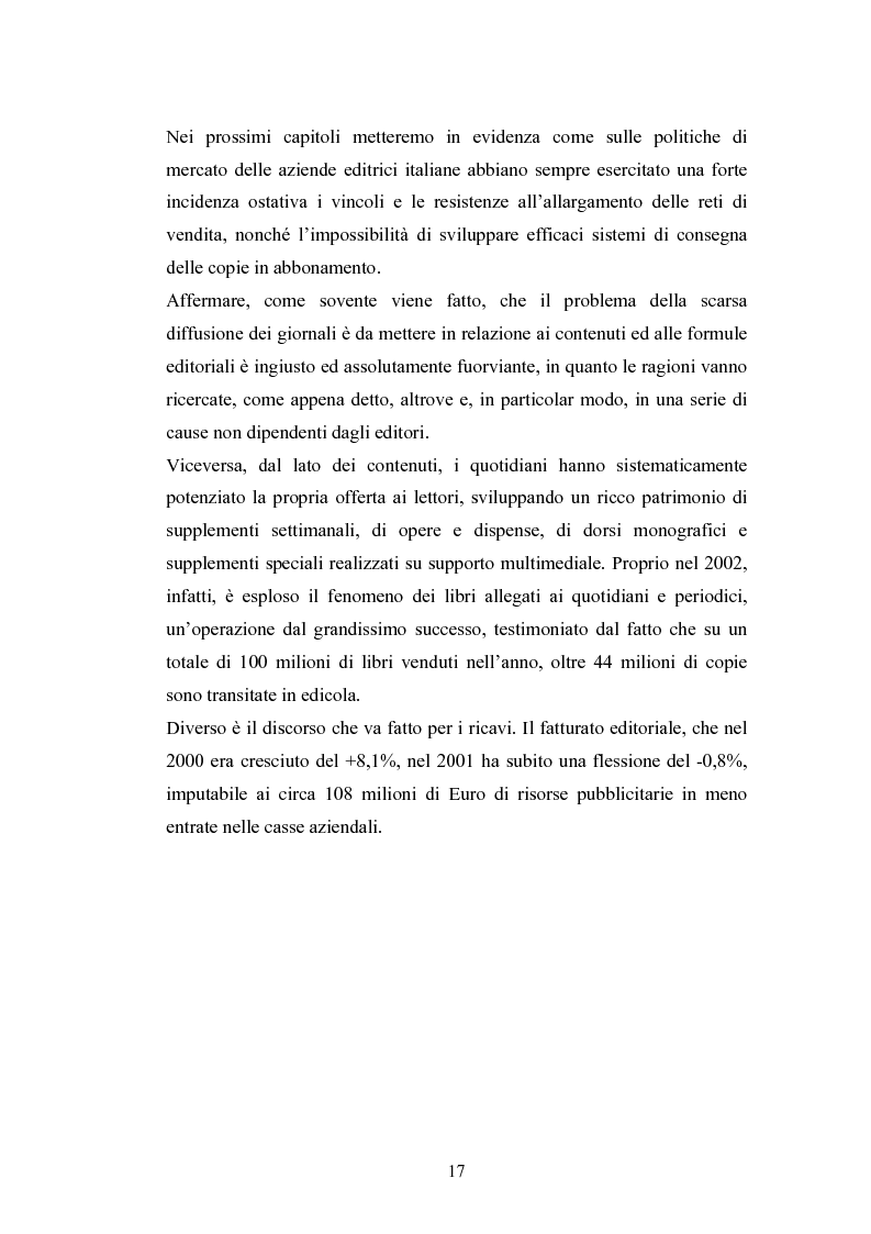 Anteprima della tesi: Il processo di internazionalizzazione di un'azienda leader nel mercato editoriale italiano: il caso Rcs MediaGroup, Pagina 13
