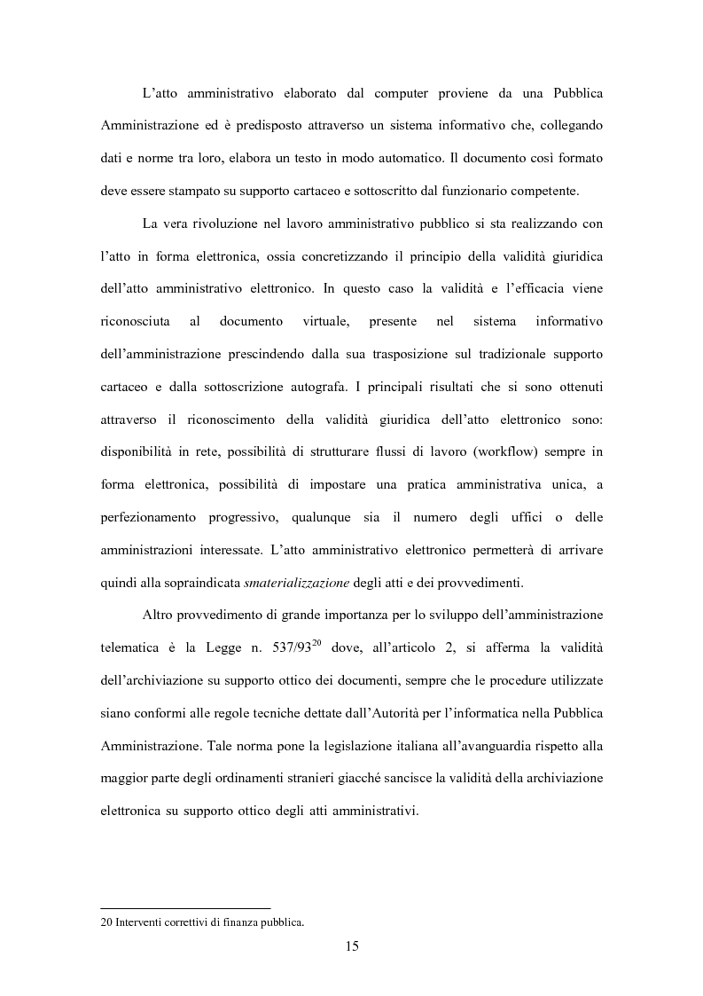 Anteprima della tesi: L'evoluzione informatica all'interno della Pubblica Amministrazione, Pagina 12