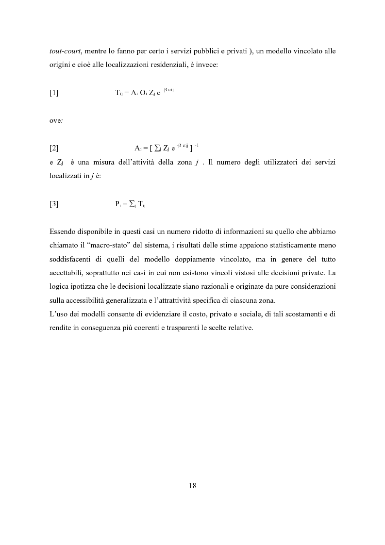 Anteprima della tesi: Sistemi economici territoriali: modelli teorici ed una applicazione empirica, Pagina 15