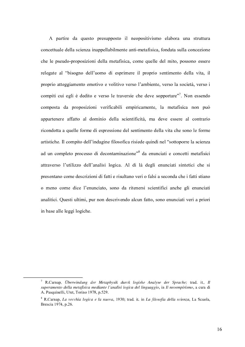 Anteprima della tesi: Oltre il neopositivismo e il relativismo: la proposta epistemologica di L. Laudan, Pagina 12