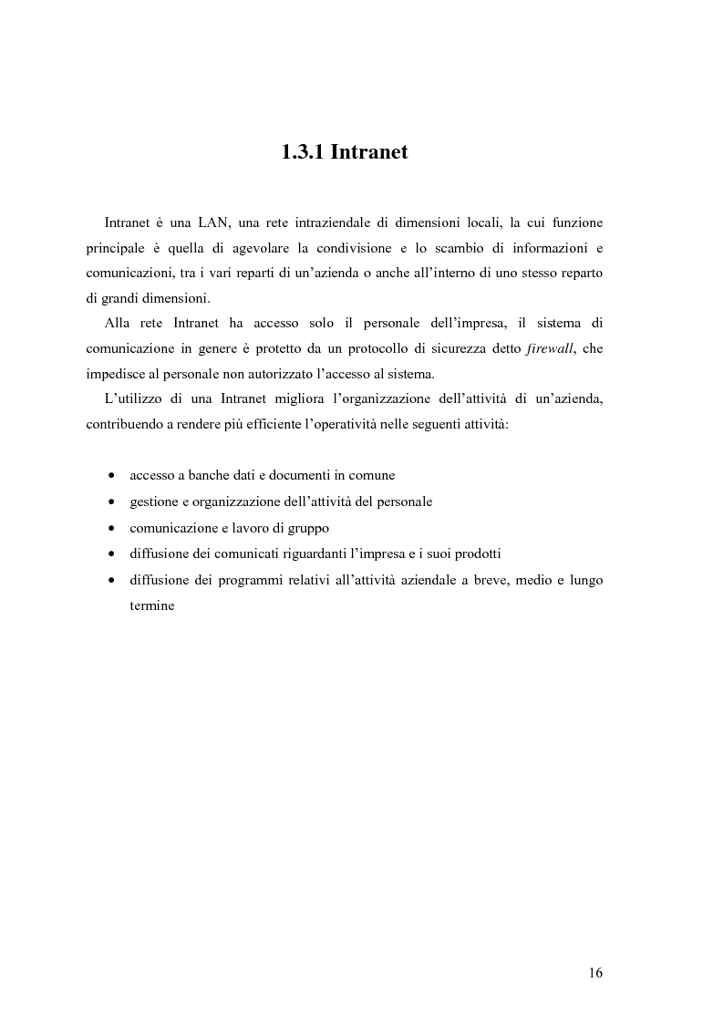 Anteprima della tesi: L'e-commerce nelle PMI del Friuli Venezia Giulia, Pagina 8