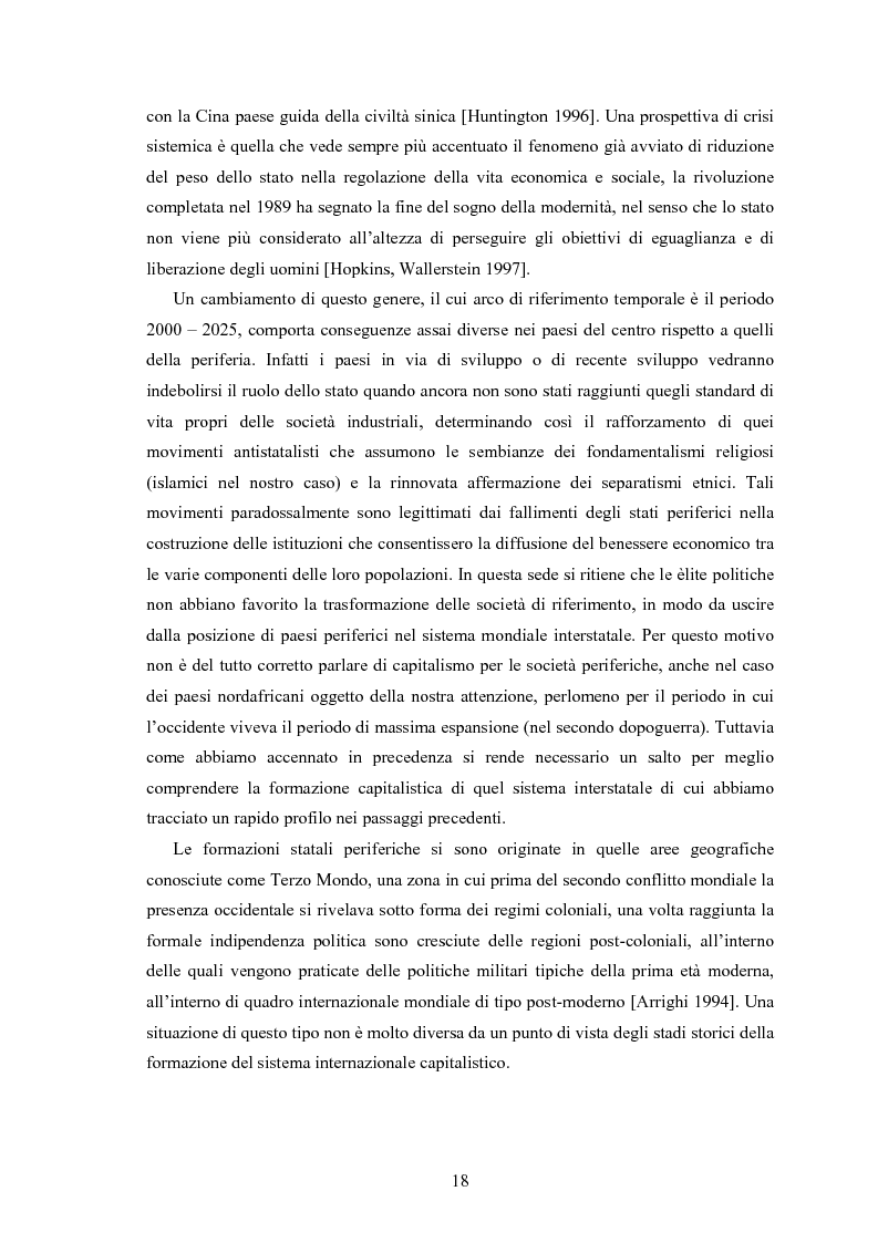 Anteprima della tesi: Capitalismo arabo/islamico. Possibilità di sviluppo economico in Algeria, Libia e Tunisia., Pagina 8