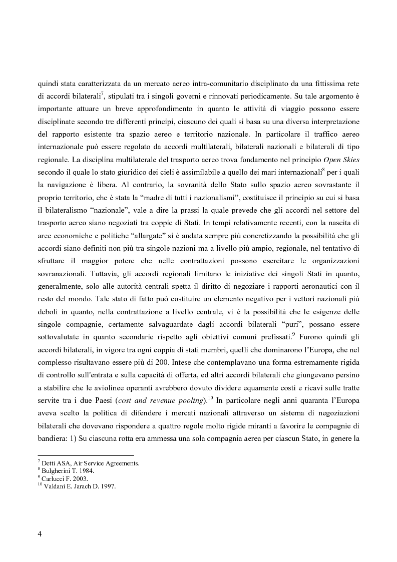 Anteprima della tesi: Strategie competitive nel settore aereo low-cost: casi a confronto, Pagina 7