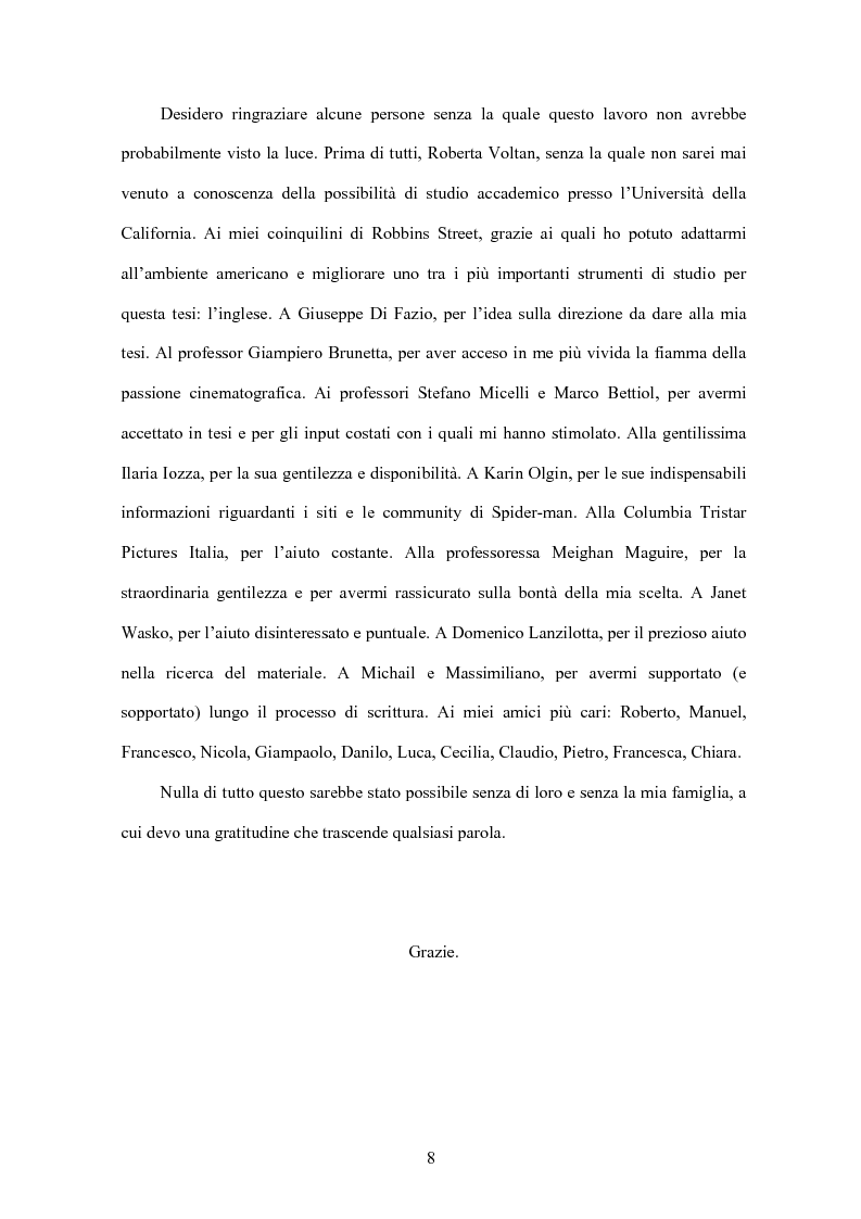 Anteprima della tesi: Il ruolo emergente delle comunità virtuali nel marketing delle imprese cinematografiche. Il caso di Spider-man e Spider-man 2, Pagina 4